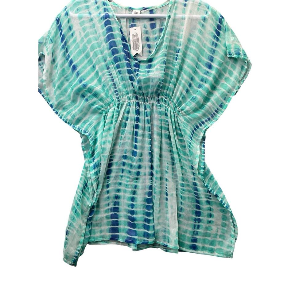 Pineapples Hawaii Tie Dye Beach Cover Up NWT - Picture 3 of 15